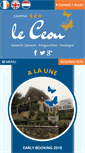 Mobile Screenshot of camping-le-ceou.com